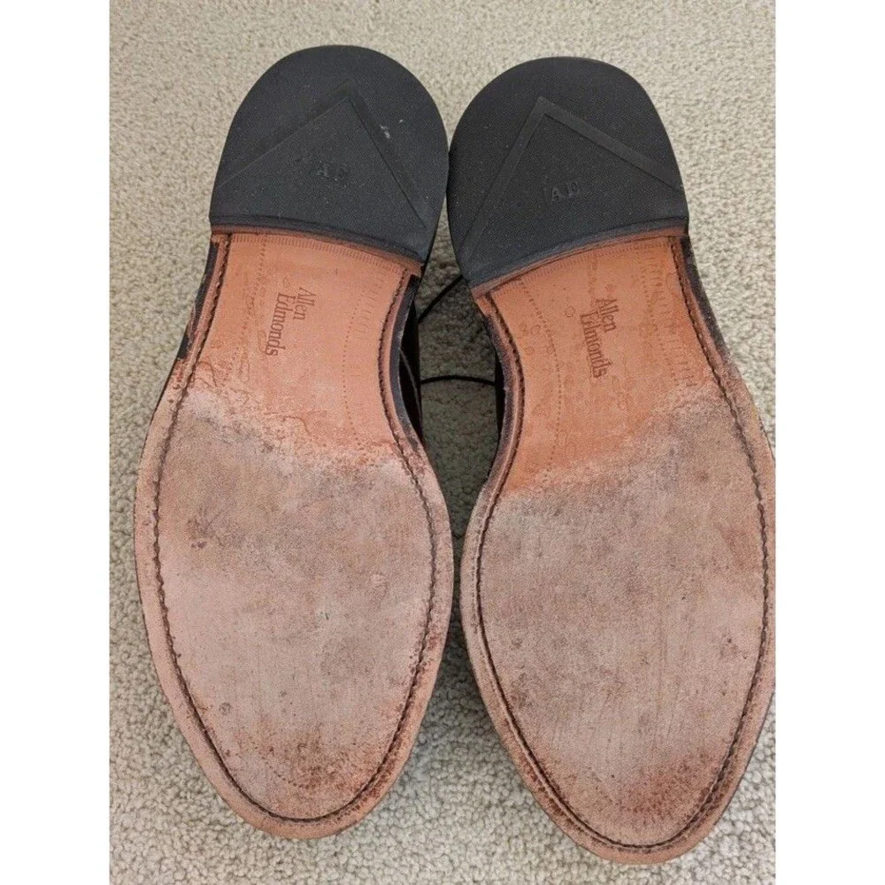 Allen Edmonds Walton Shoes Mens Size 9 D US, Brown - Grain leather finish RARE